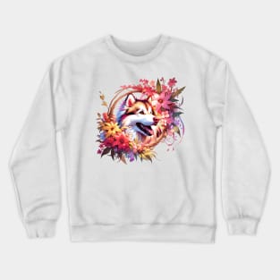 Alaskan Malamute Mothers Day Dog Mom Unique Dog Gift Crewneck Sweatshirt